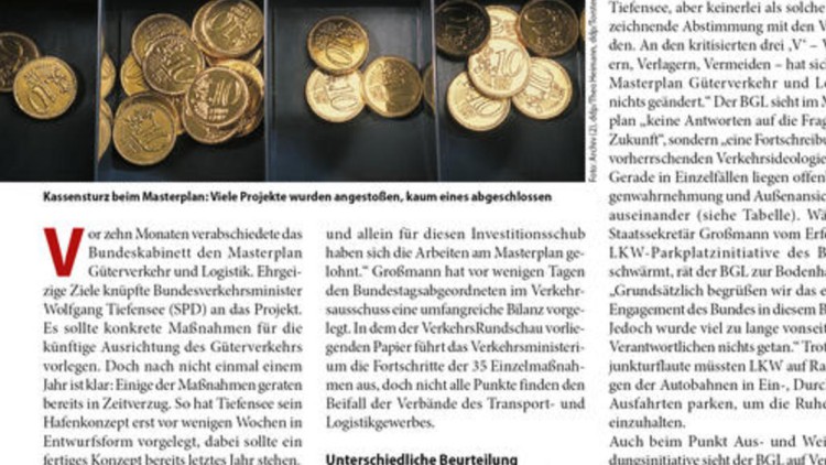 Schub für die Logistik