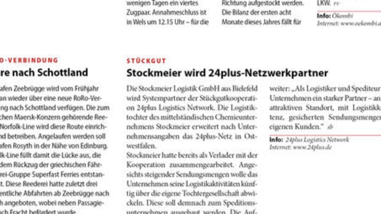 Zuwachs: Stockmeier erweitert das 24plus-Netz