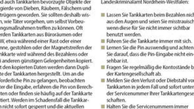 Missbrauch verhindern