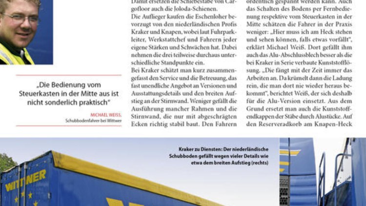 Voller Schub voraus