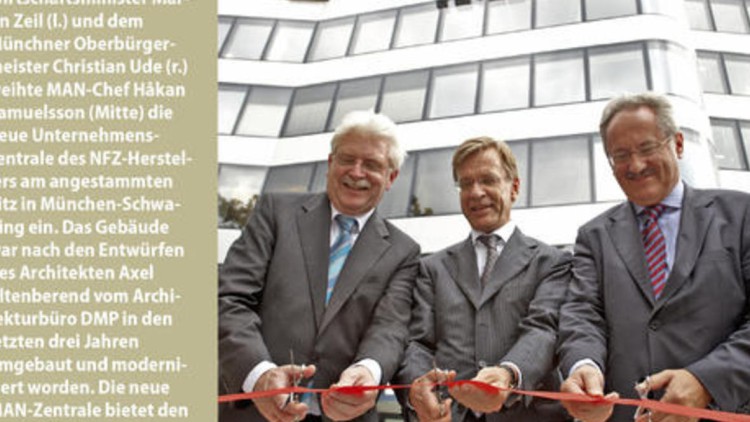 Zu einem verkehrspolitischen Spitzengespräch ...