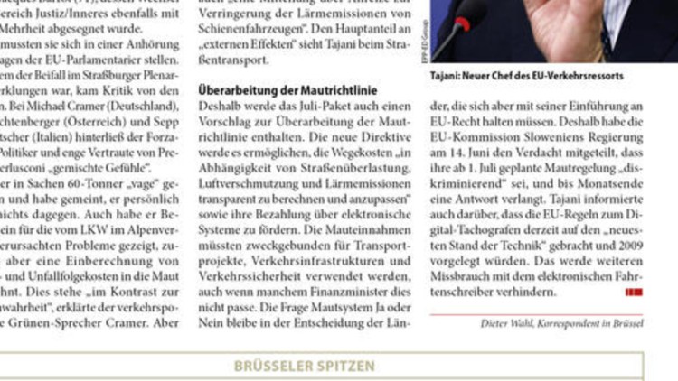 Der Neue in Brüssel