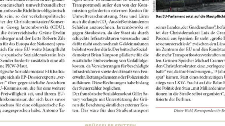 Mautpflicht für alle