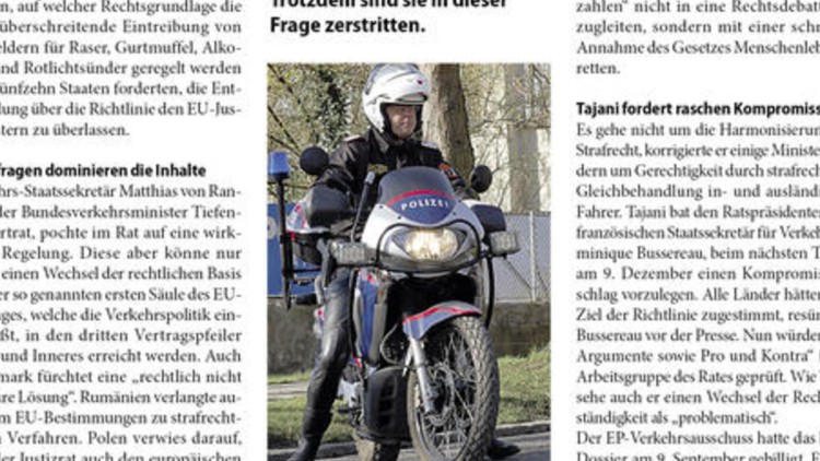 Weiter Zoff um EU-Knöllchen