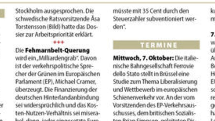 Werben für den LKW
