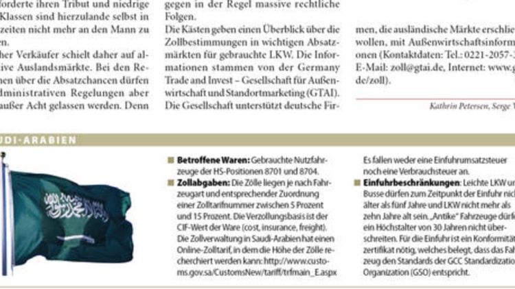 Vor dem Export an den