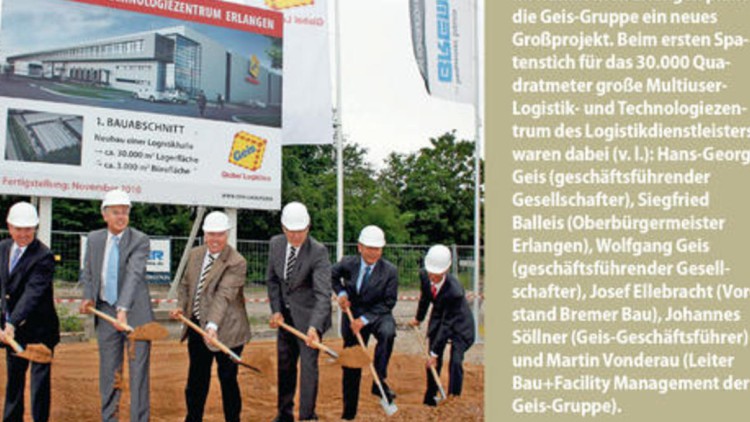 Im fränkischen Erlangen plant die Geis-Gruppe ein ... Im fränkischen Erlangen plant die Geis-Gruppe ein ...