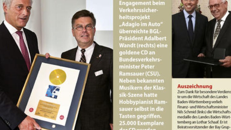 Zum Dank für besondere Verdienste um die ...