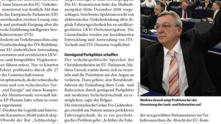 Intelligente Straße