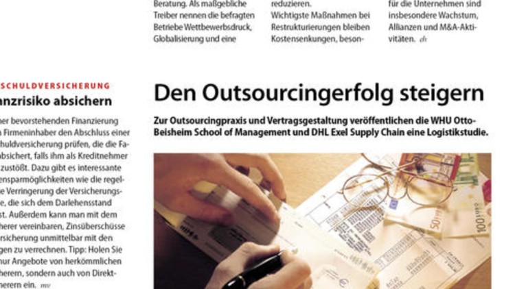 Firmen in Restruk-turierungslaune