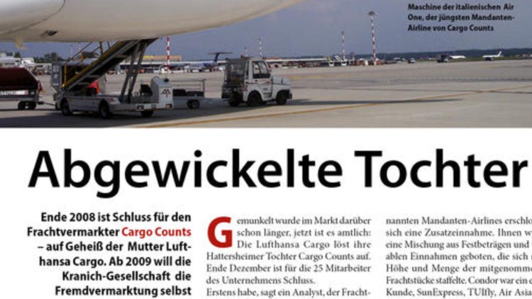 Abgewickelte Tochter