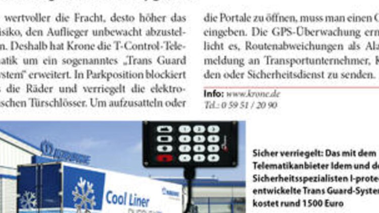 Mit integriertem Bodyguard
