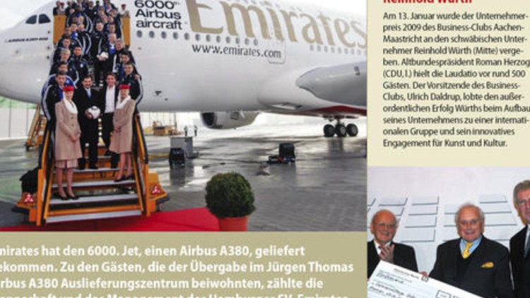 Am 13. Januar wurde der Unternehmerpreis 2009 des ...