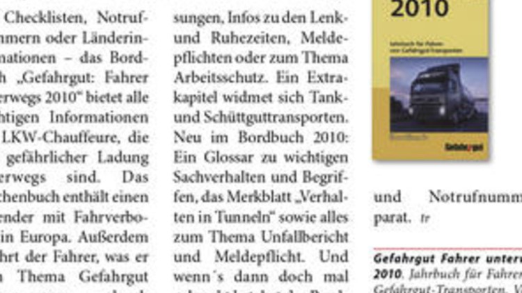 Kompaktes Bordbuch für unterwegs