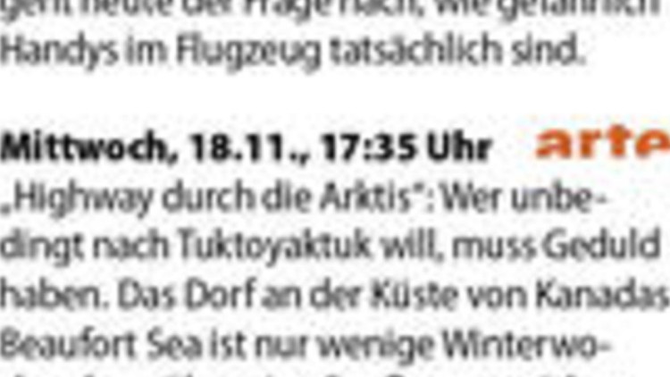 TV-Tipps der Woche