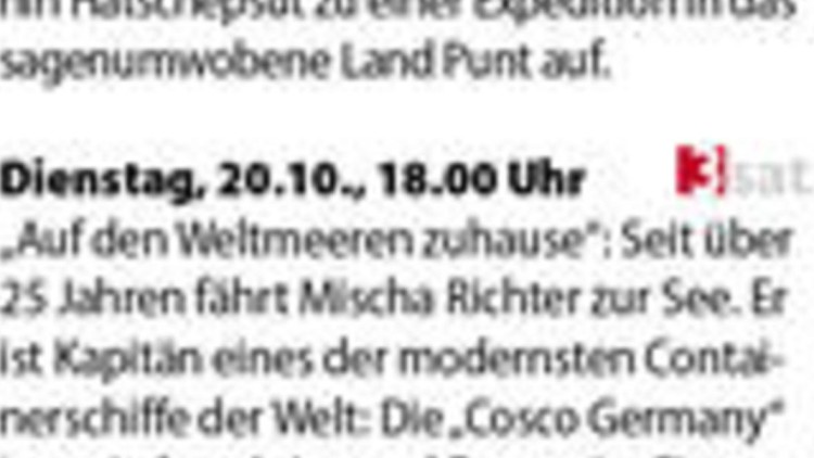 TV-Tipps der Woche