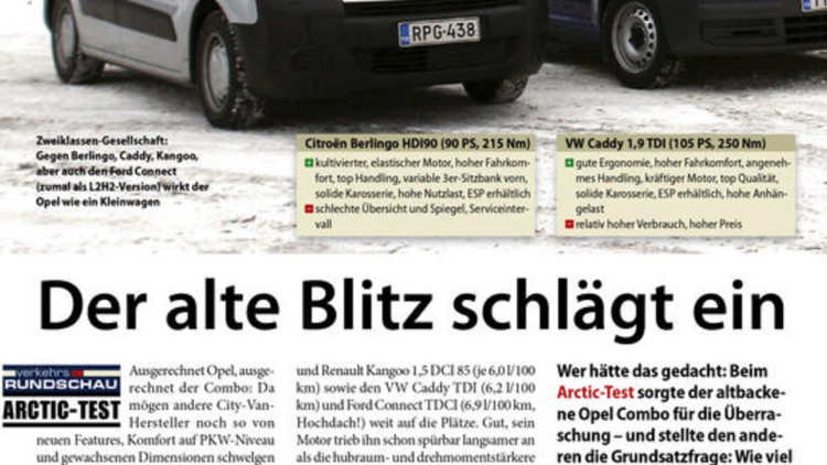 Der alte Blitz schlägt ein