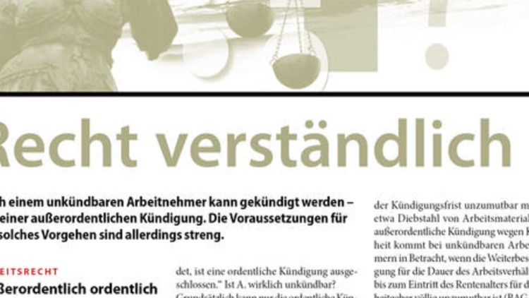 Recht verständlich