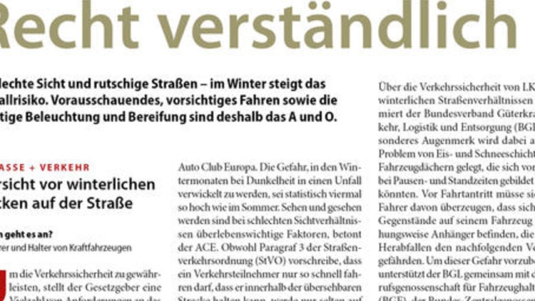 Recht verständlich