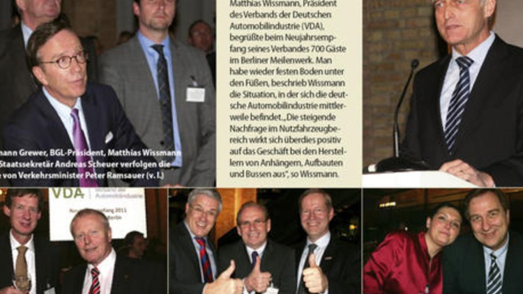 Matthias Wissmann, Präsident des Verbands der ...