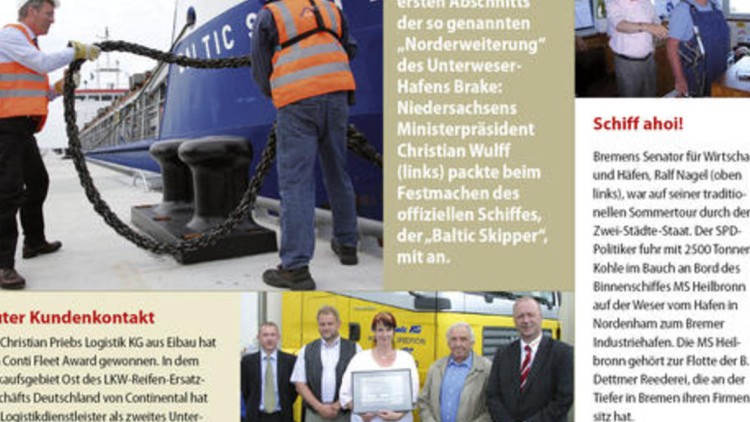 Bremens Senator für Wirtschaft und Häfen, Ralf ...