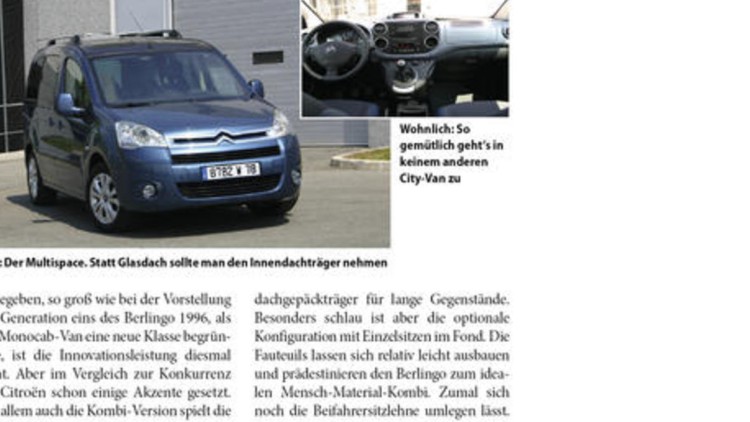 Komfortabler Alleskönner