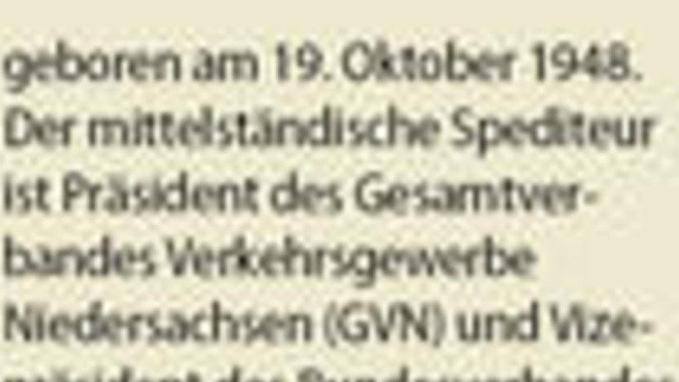 Brauchen die Spediteure das Geld nicht? Brauchen die Spediteure das Geld nicht?