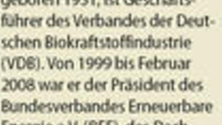Ist der Biodiesel tot? 