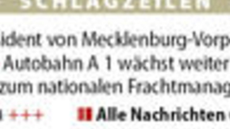 Schlagzeilen +++ Schlagzeilen +++ Schlagzeilen