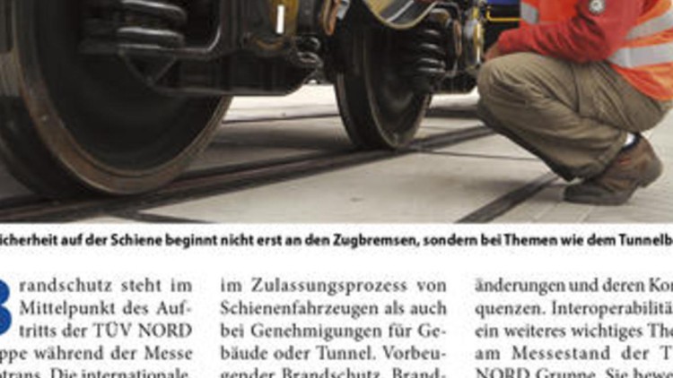 Mehr Sicherheit auf allen Bahn-Ebenen 