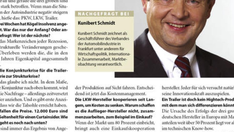 Geht die Trailer-Branche  den Bach runter?