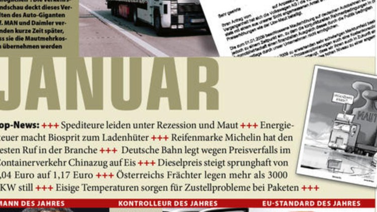 Unschöne Post erhalten die Transportdienstleister ... Unschöne Post erhalten die Transportdienstleister ...