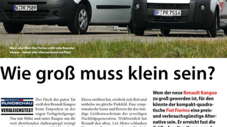 Wie groß muss klein sein?