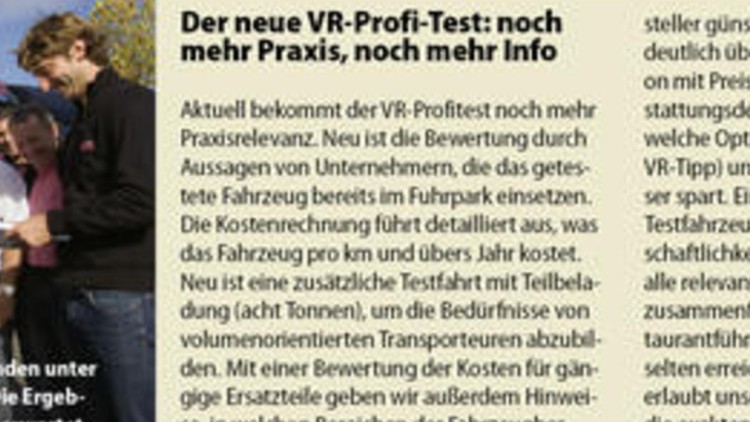 Die neuen Tests der 