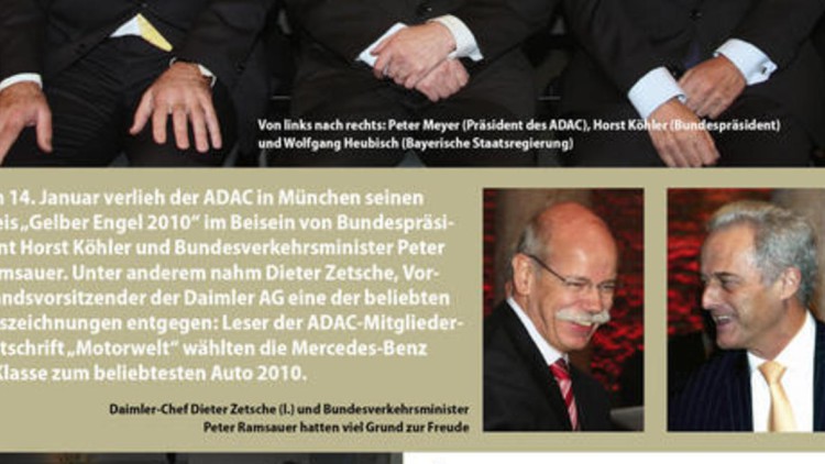 Am 14. Januar verlieh der ADAC in München seinen ...