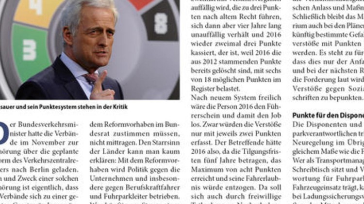 Kein Pluspunkt für Autofahrer