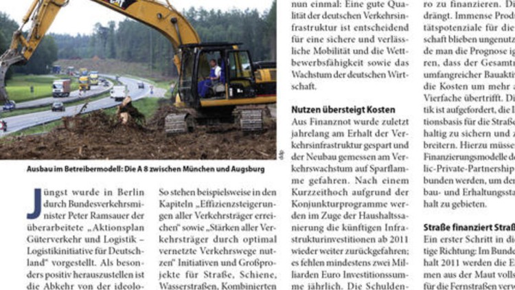 Infrastruktur muss raus aus der Sackgasse
