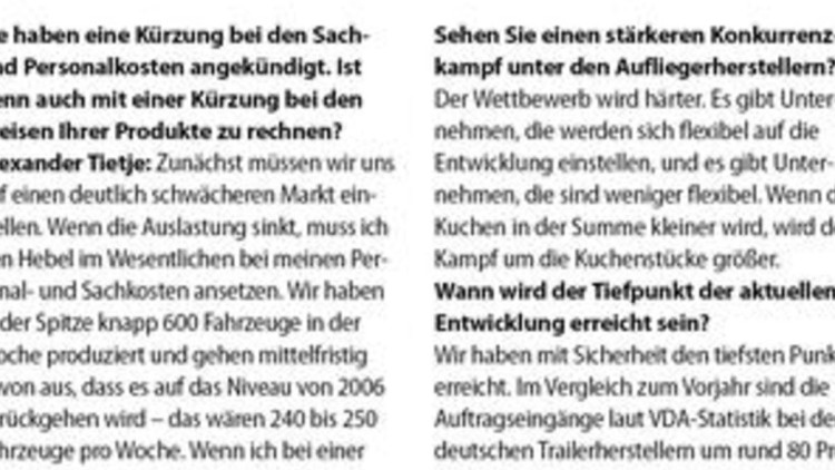 Drei Fragen an Alexander Tietje
