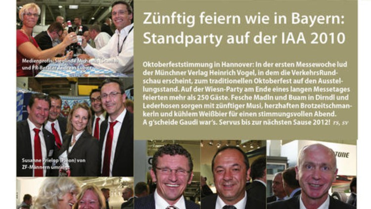 Zünftig feiern wie in Bayern: Standparty auf der ...