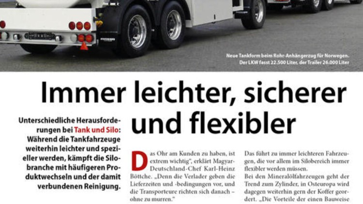 	Immer leichter, sicherer und flexibler