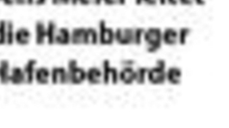 Jens Meier leitet die Hamburger Hafenbehörde