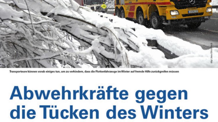 Abwehrkräfte gegen die Tücken des Winters Abwehrkräfte gegen die Tücken des Winters