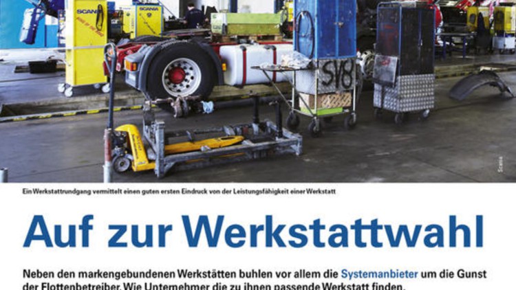 Auf zur Werkstattwahl Auf zur Werkstattwahl