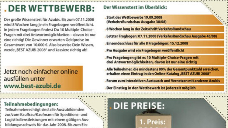 Außerdem erhalten alle Teilnehmer, die mindestens ...