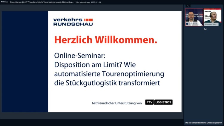 Online-Seminar: Disposition am Limit? Automatisierte Tourenoptimierung in der Stücklogistik transformiert