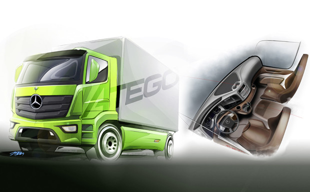 neuer Mercedes Atego Skizze