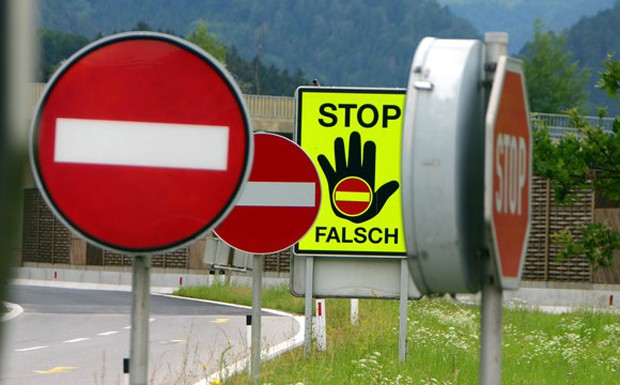 Autobahn-Geisterfahrten