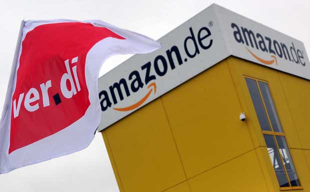 Verdi testet neue Streiktaktik gegen Amazon