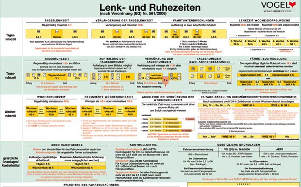 Buchtipp: Neuer Aushang Lenk- und Ruhezeiten