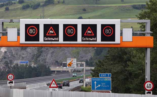 Österreich: Frächter wollen nächtliche 60 km/h-Begrenzung kippen